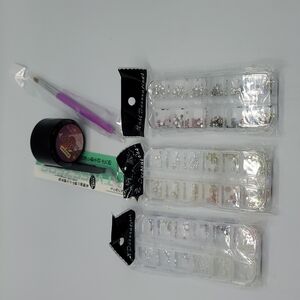 Nails decorating lot